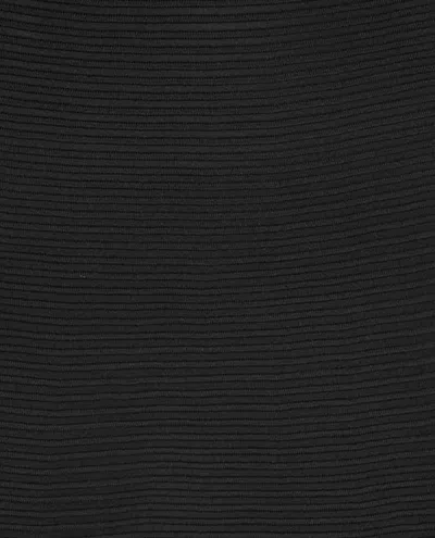 Rotate Birger Christensen Knitted Flared Mini Dress In Black