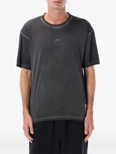 Satisfy Auralite Logo-print T-shirt In Gray