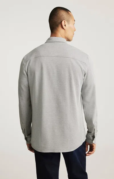 Mavi Long Sleeve Button-down Shirt In Urban Chic In Gray