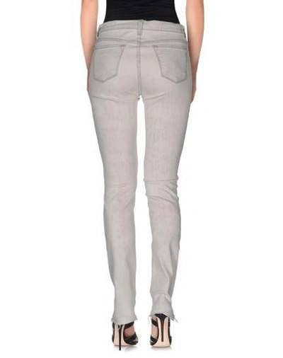 Shop J Brand Denim Pants In Light Grey