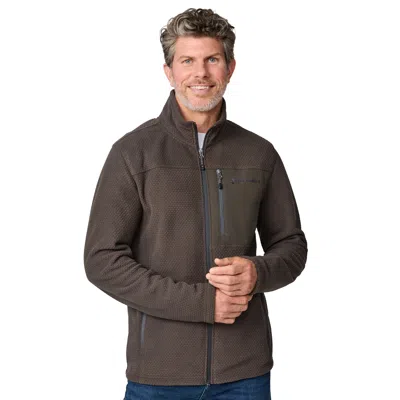 Free Country Men's Calabaza Ii Brick Fleece Jacket In Gray