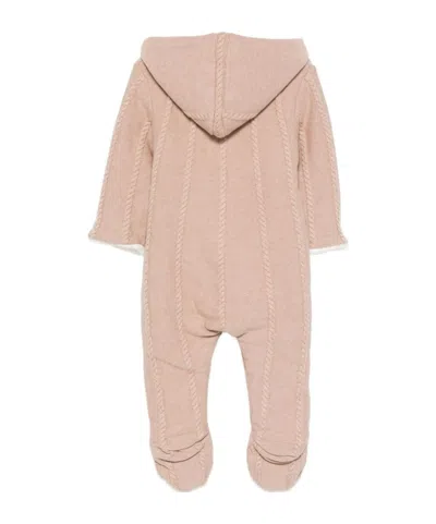 Tartine Et Chocolat Long-sleeved Jumpsuit In Animal Print