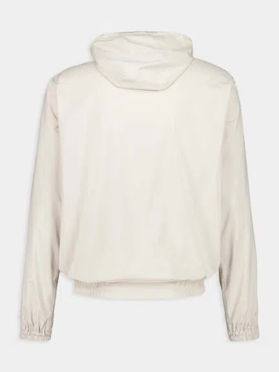 Fedeli Hooded Zipped Jacket In White
