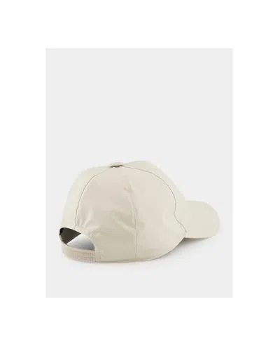 Fedeli Panelled Baseball Cap In Neutral