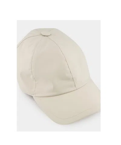 Fedeli Panelled Baseball Cap In Neutral