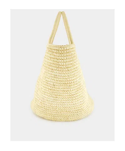 Sensi Studio Maxi Woven-straw Tote Bag In Brown