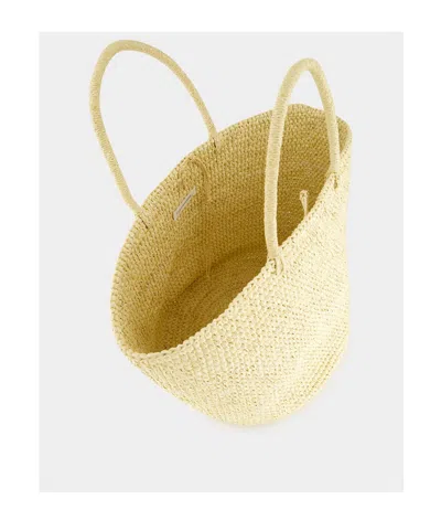 Sensi Studio Maxi Woven-straw Tote Bag In Brown