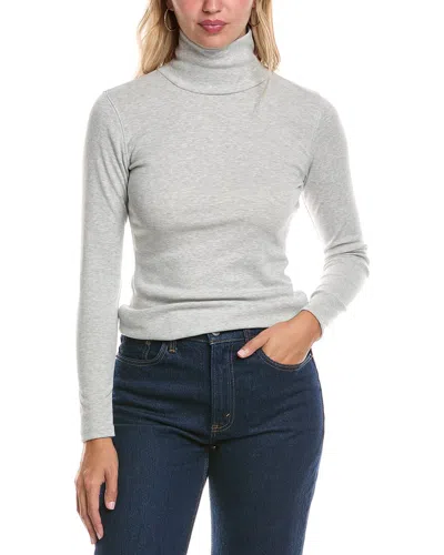 Lilla P Turtleneck T-shirt In Gray