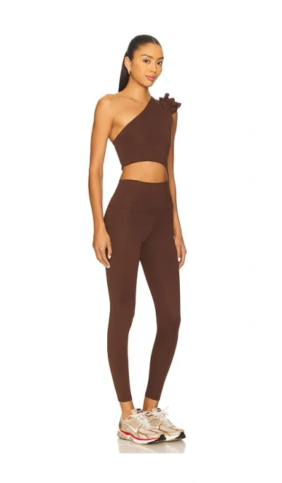 Port De Bras Nieves Unitard In Brown