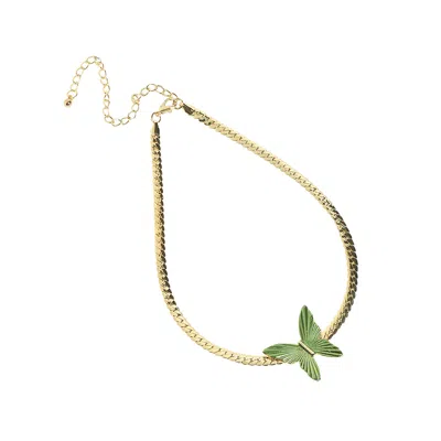 Sohi Majestic Jewel Pendant In Gold