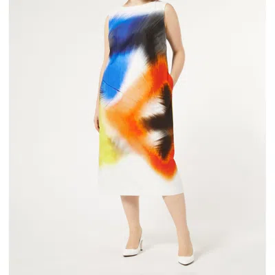 Marina Rinaldi Plus Angola Dress In Multi