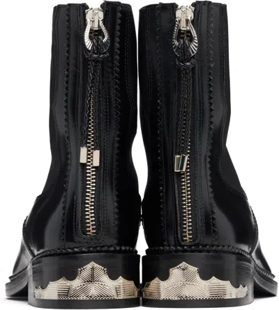 Toga Chelsea Boots In Black
