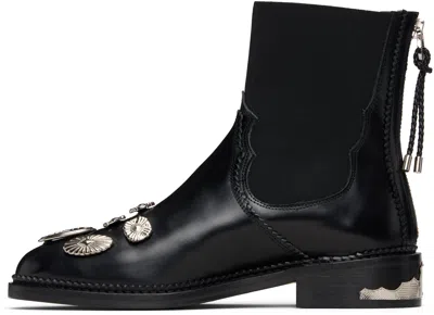 Toga Chelsea Boots In Black
