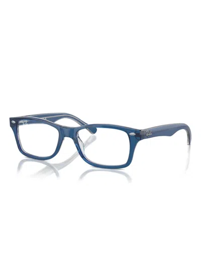 Ray-ban Junior Square-frame Glasses In Blue