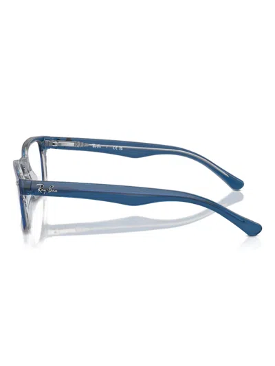 Ray-ban Junior Square-frame Glasses In Blue