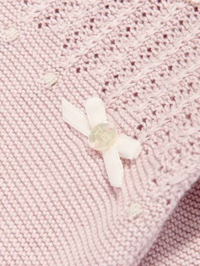 Paz Rodriguez Knitted Romper In Neutral