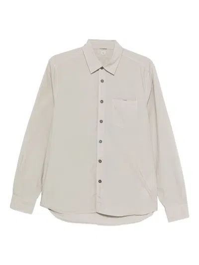 C.p. Company C.p.company Shirts Long Sleeve In Neutral