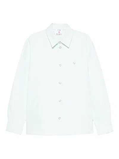 Casablanca Long Sleeve Shirt In White