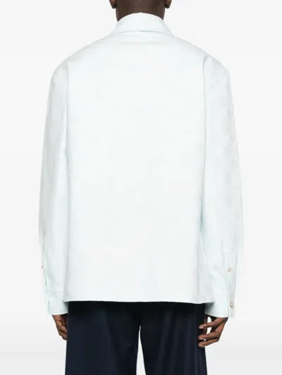 Casablanca Long Sleeve Shirt In White