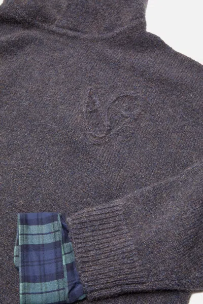 Acne Studios Sweaters Blacks And Greys In Gray