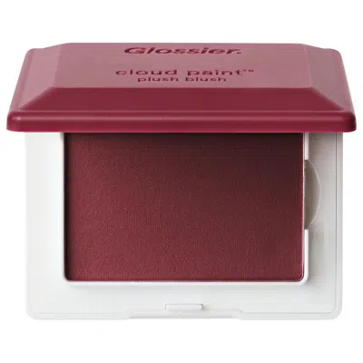 Glossier Cloud Paint Plush Blush Plume 0.2 Oz/6 G In Burgundy