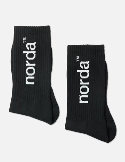 Norda Retro Sock In Black