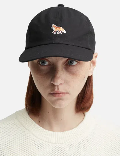 Maison Kitsuné Baby Fox Cap In Black