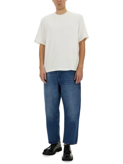 Studio Nicholson T-shirt "lay" In White