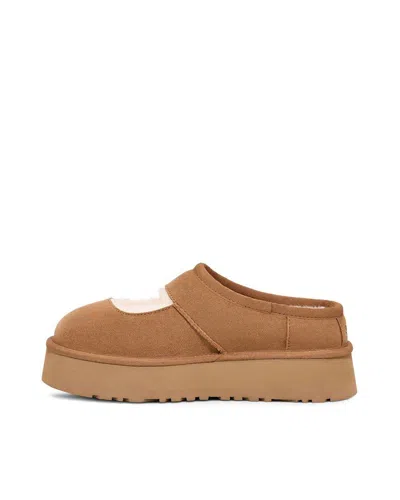 Ugg Chestnut Bea Mary Jane Slippers In Brown