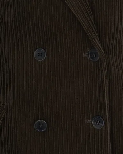 P.a.r.o.s.h Blazer Doppiopetto Stone In Brown