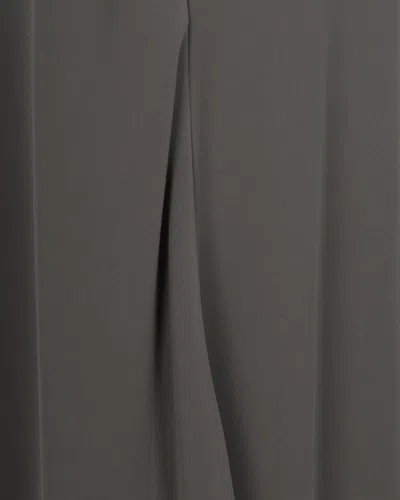 P.a.r.o.s.h Maxi Gonna Con Spacco Stone In Gray