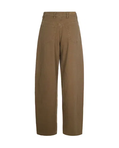 Samsoe & Samsoe Pantalone Saharper 15803 Washed Otter In Neutral