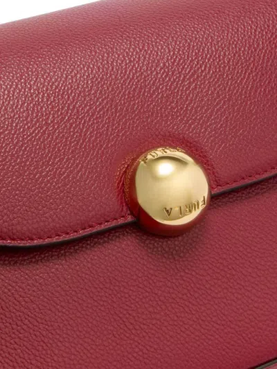Furla Moonlight Cross Body Bag In Red