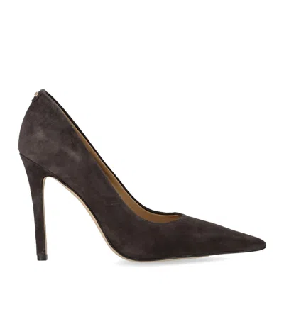 Michael Kors 100mm Elyse Pointed-toe Stiletto Pumps In Brown