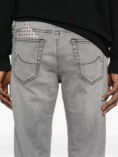 Manuel Ritz Five-pocket Jeans In Black