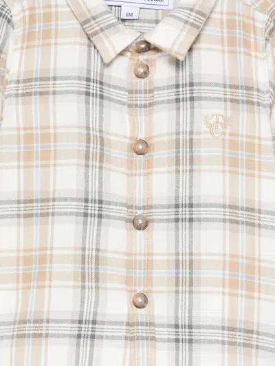 Tartine Et Chocolat Checked Button-fastening Shirt In Multi
