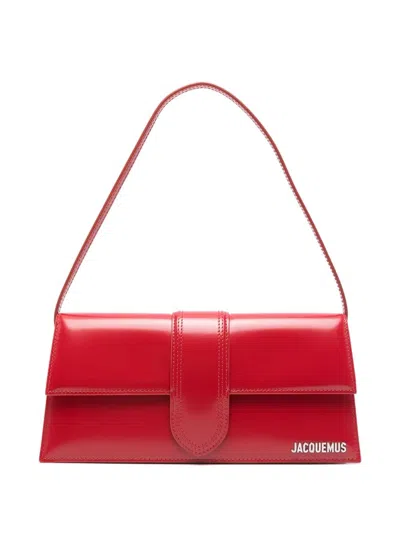 Jacquemus La Petite Pochette Rond C Shoulder Bag In Red