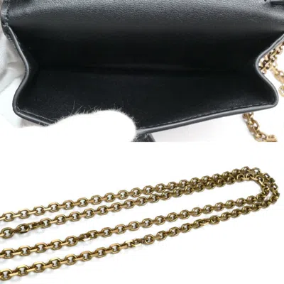Pre-owned Dior Christian  Black Leather Shoulder Bag ()