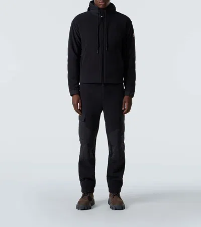 Moncler Cargo Sweatpants In Blue