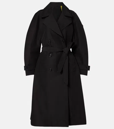 Moncler Genius Moncler X Edward Enninful Zake Technical Trench Coat In Black