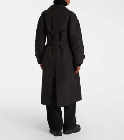 Moncler Genius Moncler X Edward Enninful Zake Technical Trench Coat In Black