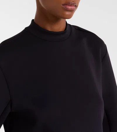 Moncler Genius Moncler X Ee72 By Edward Enninful Neoprene T-shirt In Black