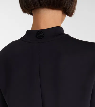 Moncler Genius Moncler X Ee72 By Edward Enninful Neoprene T-shirt In Black