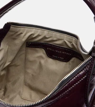 Stella Mccartney Dartmoor Shoulder Bag Adjustable Strap In Burgundy