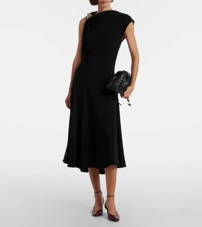 Proenza Schouler Uma Leather Ankle-tie Pumps In Burgundy