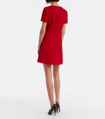 Valentino Bow Detail Dress Scoop Neckline In Gold