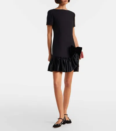 Valentino Nellcote 30 Embellished Mary Jane Suede Pumps In Black