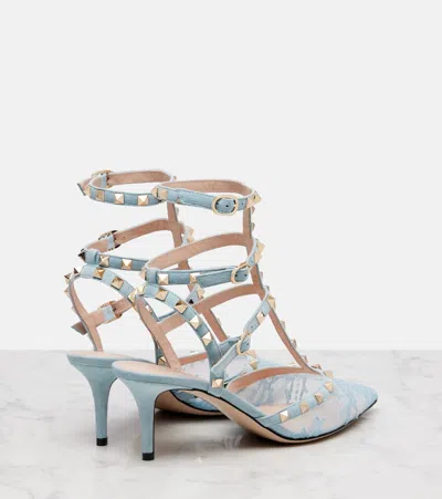 Valentino Ankle Strap In Blue