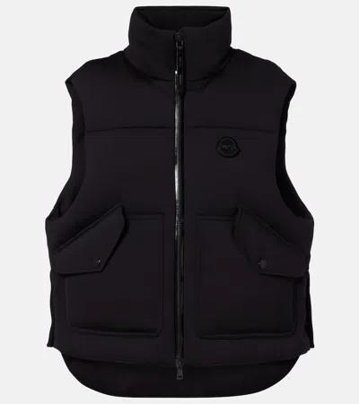 Moncler Genius Otis 4 Moncler Edward Enninful Ee72 Sleeveless Down Jacket In Black