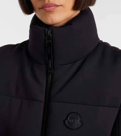 Moncler Genius Otis 4 Moncler Edward Enninful Ee72 Sleeveless Down Jacket In Black